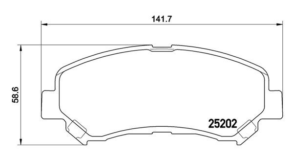 MAGNETI MARELLI Bremžu uzliku kompl., Disku bremzes 363700479028